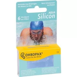OHROPAX Silikon Aqua, 6 kosov
