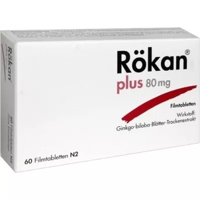 RÖKAN Plus 80 mg filmsko obložene tablete, 60 kosov