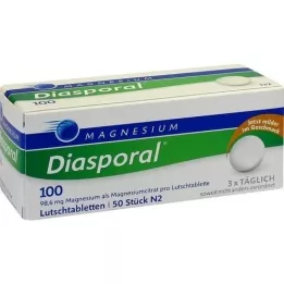 MAGNESIUM DIASPORAL 100 pastil, 50 kosov