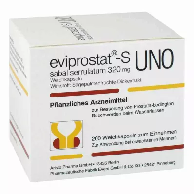 EVIPROSTAT-S sabal serrulatum 320 uno kapsul, 200 kosov