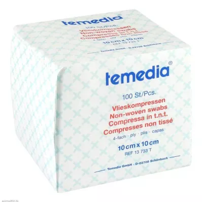 Komprese iz flisa 10x10 cm nesterilne 4-kratne, 100 kosov