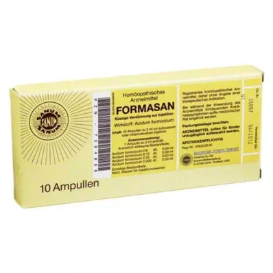 FORMASAN Injekcijske ampule, 10X2 ml FORMASAN Injekcijske ampule, 10X2 ml