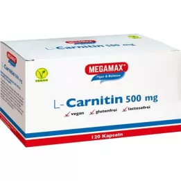 L-CARNITIN 500 mg Megamax kapsule, 120 kapsul