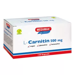 L-CARNITIN 500 mg Megamax kapsule, 120 kapsul