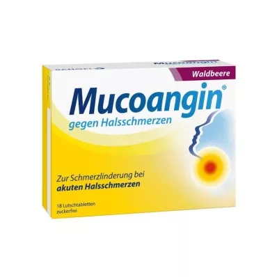 MUCOANGIN Gozdne jagode 20 mg pastile, 18 kosov