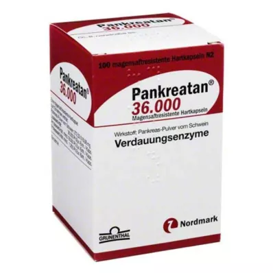 Pankreatan 36.000 gastrorezistentnih kapsul, 100 kosov Pankreatan 36.000 gastrorezistentnih kapsul, 100 kosov