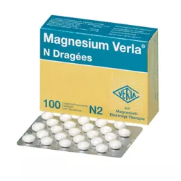 MAGNESIUM VERLA N Obložene tablete, 10X100 kosov