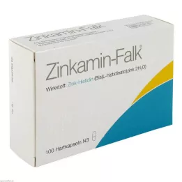 ZINKAMIN Falk 15 mg trde kapsule, 100 kosov