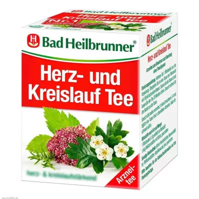 Bad Heilbrunner Tea Heart Circulation N filter vrečke, 8X1,5 g Bad Heilbrunner Tea Heart Circulation N filter vrečke, 8X1,5 g
