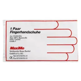 HANDSCHUHE Bombaž velikosti 9, 2 kosa