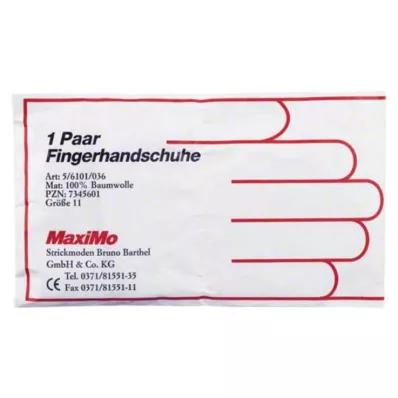 HANDSCHUHE Bombaž velikosti 11, 2 kosa