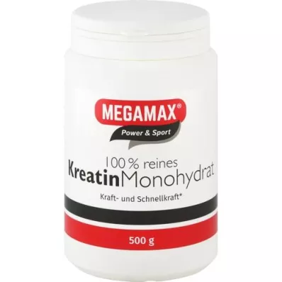 KREATIN MONOHYDRAT 100% Megamax v prahu, 500 g