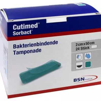Tamponade Cutimed Sorbact 2x50 cm, 24 kos Tamponade Cutimed Sorbact 2x50 cm, 24 kos