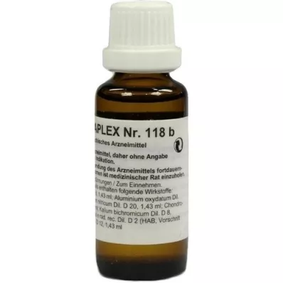 REGENAPLEX Kapljice št. 118 b, 30 ml