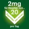 nicorette žvečilni gumi whitemint, 2 mg nikotina, 30 kos