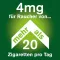nicorette žvečilni gumi whitemint, 4 mg nikotina, 105 kosov