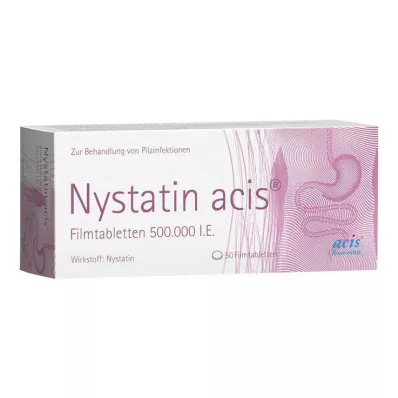 NYSTATIN acis filmsko obložene tablete, 50 kosov