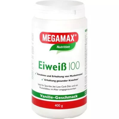 EIWEISS 100 Vanilla Megamax v prahu, 400 g
