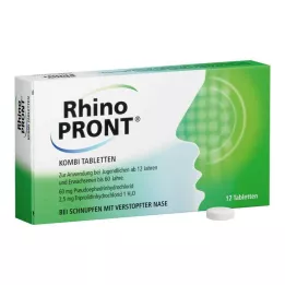 RHINOPRONT Kombinirane tablete, 12 kosov
