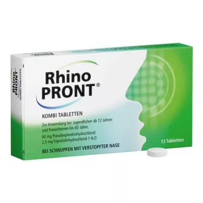 RhinoPRONT® kombinirane tablete, 12 kom RhinoPRONT® kombinirane tablete, 12 kom