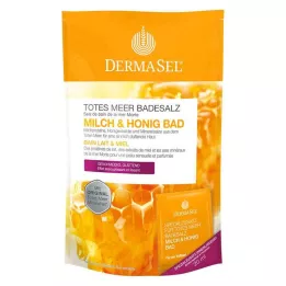 DERMASEL soli za kopel iz Mrtvega morja + mleko&amp;Honey SPA, 1 P