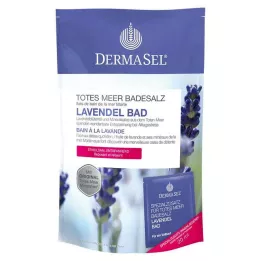 DERMASEL Kopalne soli iz Mrtvega morja+Lavender SPA, 1 P