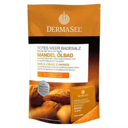 DERMASEL Sol za kopel iz Mrtvega morja+Almond SPA, 1 P