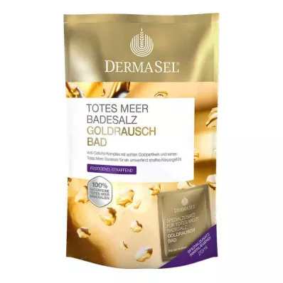 DERMASEL Kopalne soli iz Mrtvega morja + zlato EXCLUSIVE, 1 P