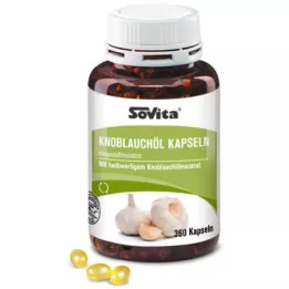 SOVITA Česnovo olje v kapsulah, 360 kapsul