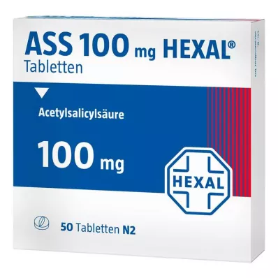 ASS 100 tablet Hexal, 50 kos ASS 100 tablet Hexal, 50 kos