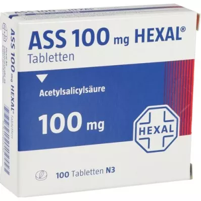 ASS 100 HEXAL Tablete, 100 kosov