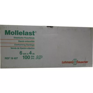 Mollelast 6cmx4m v razsutem belem stanju, 100 kosov