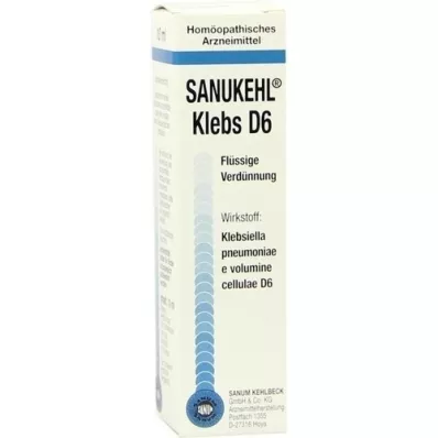 SANUKEHL Klebs D 6 kapljic, 10 ml