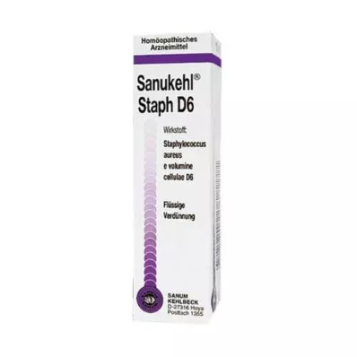 Sanukehl Staph D 6 kapljic, 10 ml Sanukehl Staph D 6 kapljic, 10 ml