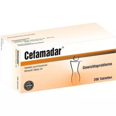 CEFAMADAR Tablete, 200 kosov