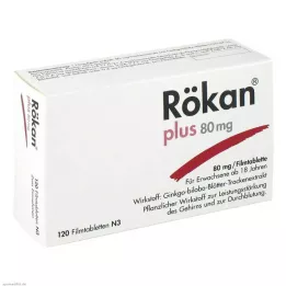 RÖKAN Plus 80 mg filmsko obložene tablete, 120 kosov