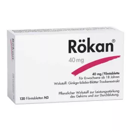 RÖKAN 40 mg filmsko obložene tablete, 120 kosov