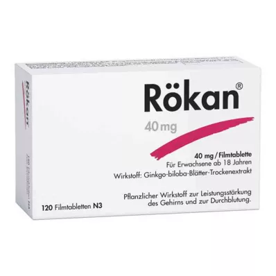 Rökan 40 mg (120 kosov) Rökan 40 mg (120 kosov)