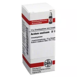 ACIDUM OXALICUM D 12 kroglic, 10 g
