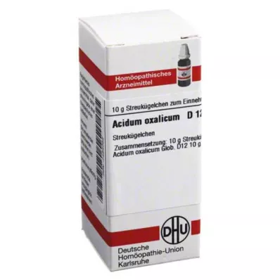 DHU Acidum oxalicum D 12 globul, 10 g DHU Acidum oxalicum D 12 globul, 10 g