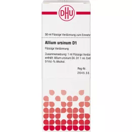 ALLIUM URSINUM D 1 razredčitev, 50 ml