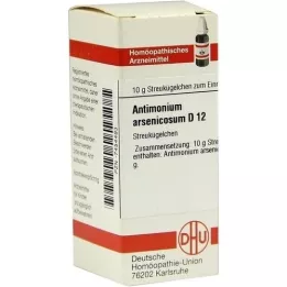 ANTIMONIUM ARSENICOSUM D 12 kroglic, 10 g