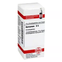 APOCYNUM D 6 kroglic, 10 g