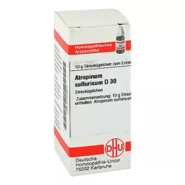 ATROPINUM SULFURICUM D 30 kroglic, 10 g