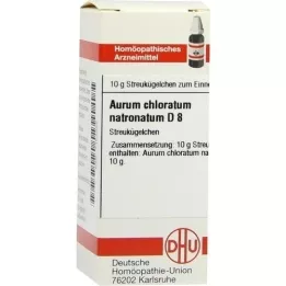 AURUM CHLORATUM NATRONATUM D 8 kroglic, 10 g