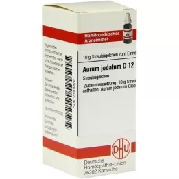 AURUM JODATUM D 12 kroglic, 10 g