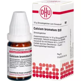 CALCIUM BROMATUM D 30 kroglic, 10 g