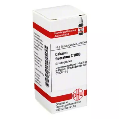 CALCIUM FLUORATUM C 1000 kroglic, 10 g