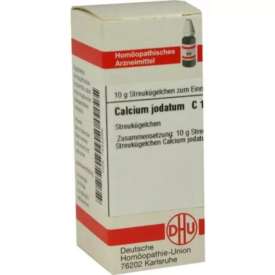 CALCIUM JODATUM C 12 kroglic, 10 g
