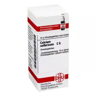 DHU Calcium sulfuricum C 6 globule, 10 g